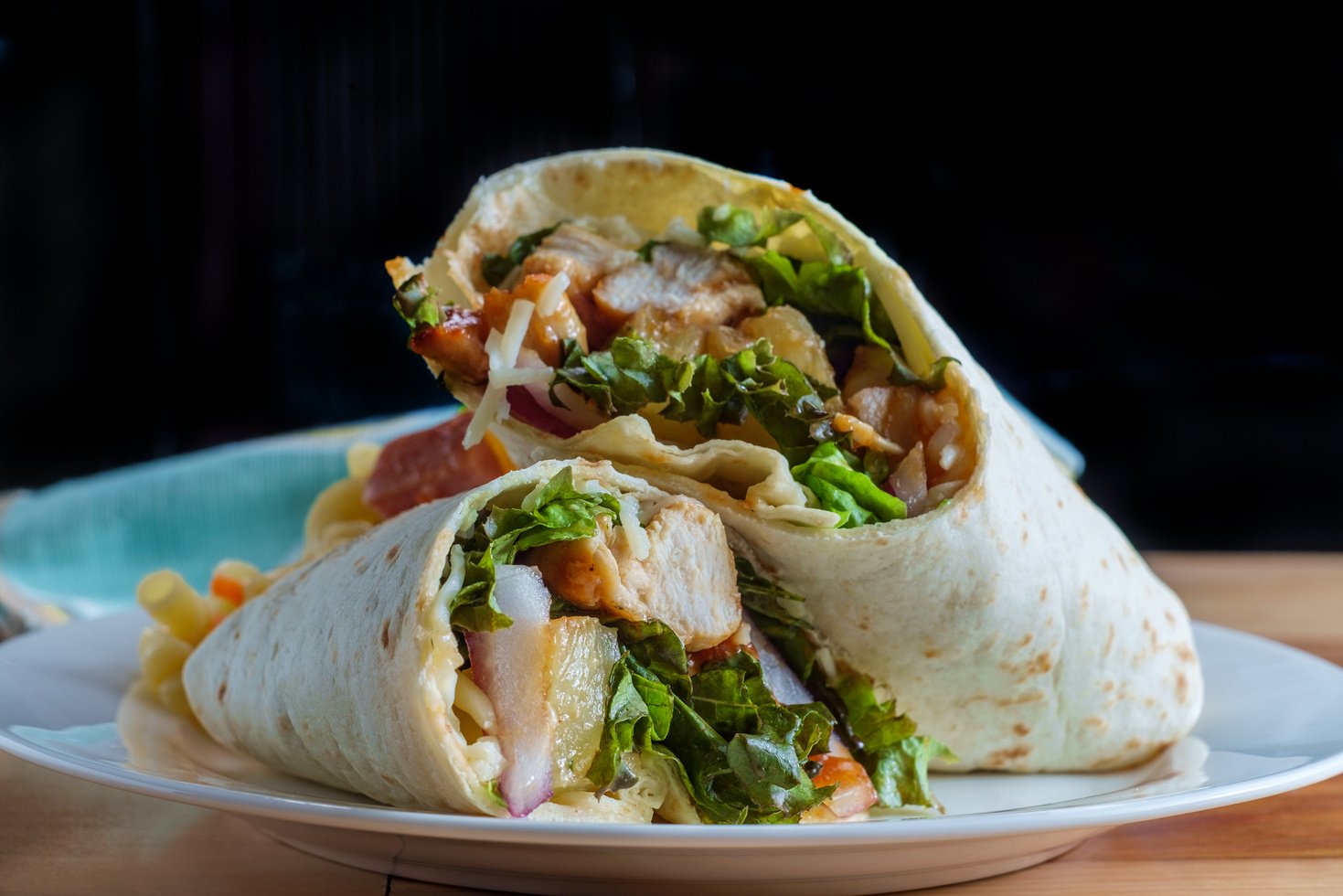 Hawaiian BBQ Chicken Wrap